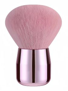 Nail Dust Brush with Soft Kabuki Bristles Dense Synthetic Bristles Comfortable Grip Removes Filing Dust Acrylic & Dip Powder Mani Cleanup
