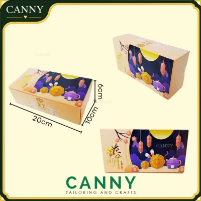 Moon Cake Box Kotak Kuih Bulan Mid Autumn Festival Gift Box (1 Pcs)