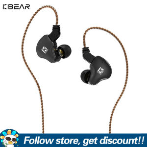 KBEAR KS2 Earphone Hybrid DD+BA In Ear Earbuds HiFi Music IEM Headphones Wired Earbuds Sports Running Gaming Headsets Noise Cancelling Earphones 2PIN Detachable DJ Monitors For Smartphones MP3 MP4 Players Tablet Laptops Computers