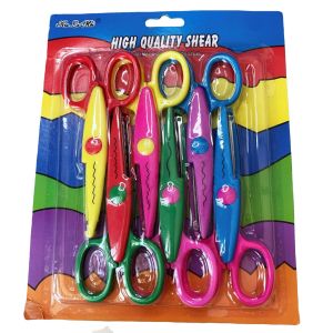 6Pcs Scissor Gerigi Gunting Kertas Zig Zag Gelombang Prakarya Kado Joy Art