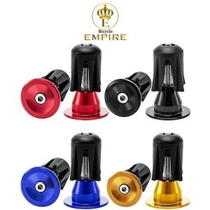 Bar End Plug Cap Tutup Penutup Handlebar Handgrip Stopper Alumunium Alloy Sepeda Bicycle Empire