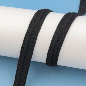 FXUP 10Yards Rộng 15 cm. Viền bện xương cá Chất liệu cotton. Chiều dài 10 yard Dây đan trang trí Đa năng Dệt nhiều màu sắc Viền vải bện Dành cho ngành may mặc