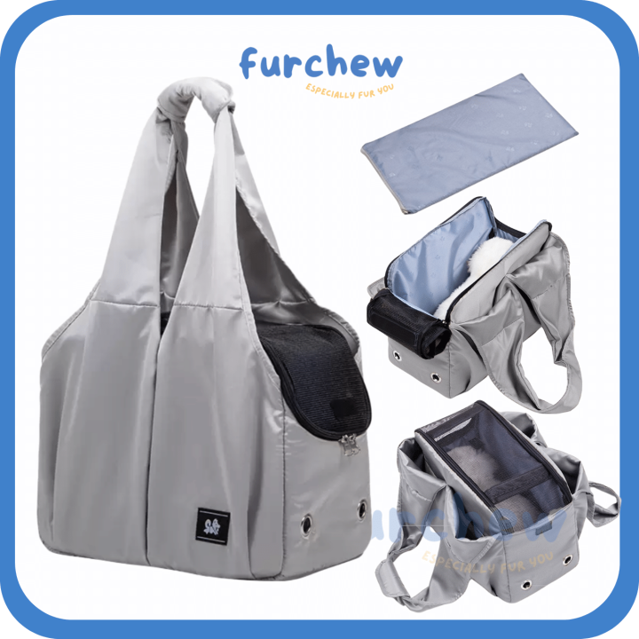 Stylish Mcage Faux Leather Purse Tote With Buckle Accents – Perfect Pet Carrier Too! - View #5