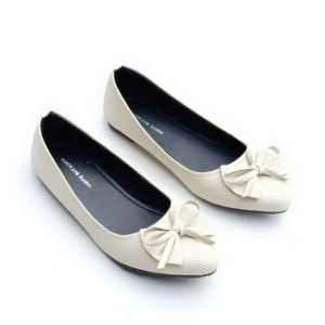 Sepatu Hitam Kuliah Main Jalan Wanita Kekinian Flat shoes Kerja Perempuan Cewek Dewasa Remaja SP07