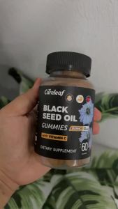Car Black Seed Oil & Turmeric Complex Gummies - Daily Antioxidant Support & Overall Wellness - Vegan Non-GMO & Gluten-Free (60 Gummies)