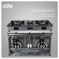 Winning Star Gas stove Deluxe Propane Gas Range Stove 3 Burner Cooktop  Camping Stoves Station. 