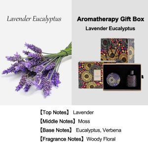 Luxury Embossed Reed Diffuser Bottle and Aromatic Soy Wax Scented Candle Home Diffuser Set