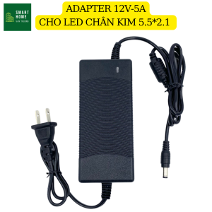 Bộ nguồn nhựa adapter 12V - 2A 5A (DC) chân kim to 5.5x2.5mm