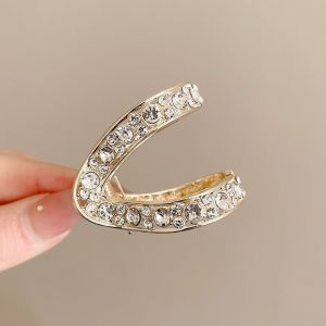 Jepitan Kuncir Kuda Tinggi Bentuk V Jedai Klip Cakar Rambut Aksesoris Wanita Korea HG JPT42