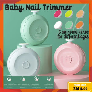 Electric Baby Nail Trimmer Kid Nail Polisher Tool Quiet Baby Care Kit Infant Manicure Scissors Baby Nail Clipper Cutter