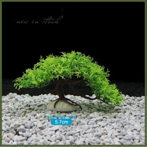 [GN Store] Fish Tank Decoration Ornaments Simulated Pine Trees Plants Decorations Creative Landscaping Craft ornaments Plastic Water Plants Flowers Trees Accessories