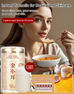 Noboil tant Herbal White Fungus Womens Beauty and Skin Care Sticky Ears