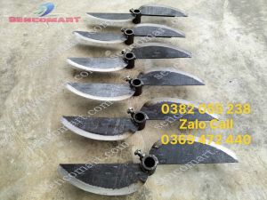 Lưỡi dao lắp máy băm chuối siêu mịn băm nguyên cây  băm rau bèo