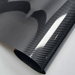 BETTERFORM 50x30CM 152x10CM Carbon Fiber Vinyl Film Forged Carbon Fiber 3D Effect Motorcycle Body Stickers Fashion High Gloss Car Interior Sticker for Car Motorcycle DIY