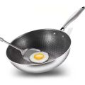 Non Stick Pan Stainless Steel Non Stick Frying Pan Induction Pan Wok Pan Frying Pan 32CM. 