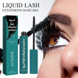 Jaysuing Mascara Lengthens Curves Thickens Styling Natural Eyelashes Long Lasting Black Mascara Without Flaking