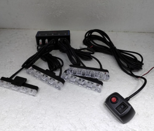 LAMPU LED VARIASI MOBIL SOROT MODE LED 4x4 CAHAYA BIRU