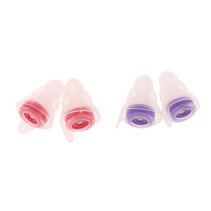 [caichuitan] Silicone High Fidelity Concert Ear Plugs Hearing Protection Earplugs Noise Reduction Music Ear Plugs For Concerts