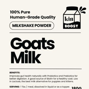 KinBoost Pet Protein Milk Shake & Topper