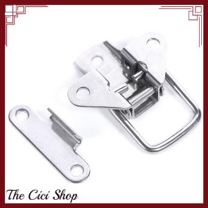 [The Cici Shop] Stainless Steel 304 toolbox Locking hasps Metal Toggle Catch Clasp Loaded hinges