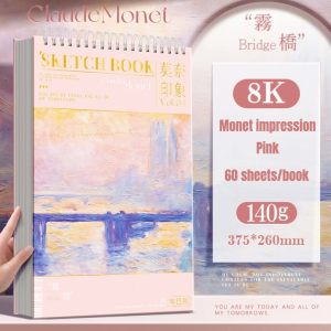 16K/A4/8K Drawing Book Sketchbook Watercolor Sketch Book Thickened Sketchpad Crayon Pastel Painting Book Art Supplies