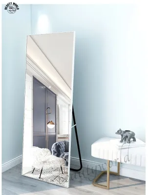 [SG Seller] READY STOCK Nordic simple full-body mirror wall mirror high-definition explosion-proof mirror