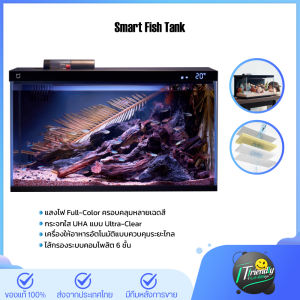 Xiaomi Mijia Smart Fish Tank ตู้ปลาอัจฉริยะ มีเครื่องให้อาหารในตัว ตู้เลี้ยงปลา มีระบบกรองในตัว แสงสว่าง ควบคุมระยะไกลผ่านแอป Mi Home ตู้ปลาอัตราส่วน 16:9 มุมมองกว้าง มอบอรรถรสในการรับชม