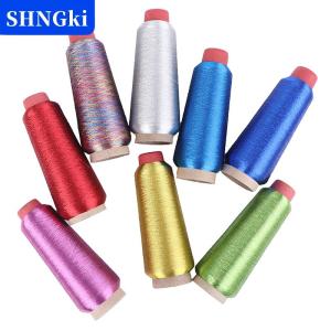 [COD] 🔥🔥🔥SHNGki 3600M Manual Bright Silk Gold Thread Silver Thread Computer Embroidery Thread
