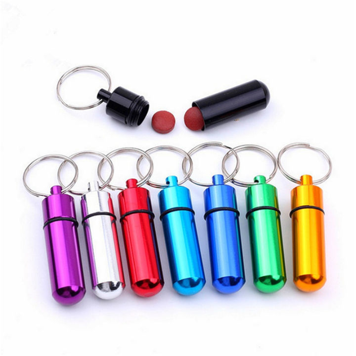 【TaroBall】Waterproof Aluminum Pill Box Case Bottle Cache Drug Holder ...