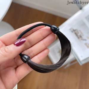 Hàn Quốc Hair Rope Edition Tóc giả thời trang Tie Horsetail Mô phỏng Ribbon Với Rubber Band