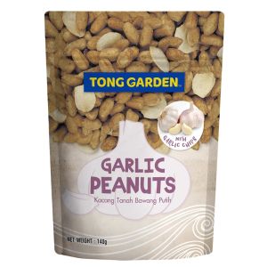 Tong Garden Garlic Peanuts 140g (Bundle of 2)