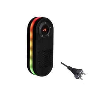 Quiet Room Heaters Portable Size Fast Warm Air Output Night Light Function Suitable for Bedroom Study Energy Efficient