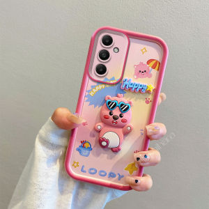 Ốp lưng điện thoại hoạt hình dễ thương Samsung Galaxy A15 A25 A35 A55 A14 A24 A34 A54 LTE 4G 5G Thiết kế mới Kuromi Kirby Patrick Star HelloKitty Bảo vệ ống kính Silicone mềm chống sốc có dây đeo