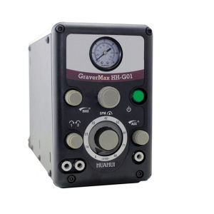 เครื่องแกะสลักมือนิวเมติกสองหัว PHYHOO 400-8000 RPM สำหรับงานฝีมือเครื่องประดับและเหล็กปลอม