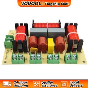 【Fast delivery】 Compact 250W Four-Way Speaker Frequency Divider with High Compatibility and Easy Setup