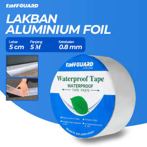 COD Lakban Aluminium Foil Anti Air TaffGUARD KYTO LS549 Tebal dan Kokoh Untuk Pipa Maupun Panci