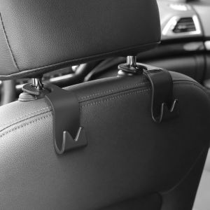 Car Seat Headrest Hook Universal Car Back Seat Organizer Hanger Storage Hook for Handbag Purse and Grocery Bag
