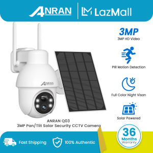 CCTV Security Camera 3MP Solar CCTV Camera Connect Cellphone Wireless Outdoor Solar Camera OutdoorSmart Siren Spotlights Color Night VisionMotion Detection 2-Way Talk Q03