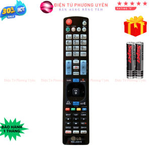 Remote điều khiển tivi LG Mã 12 Hàng Hộp 3D RM-L930+3 điều khiển TV LG Smart 3D - Tặng kèm pin - Điện Tử Phương Uyên