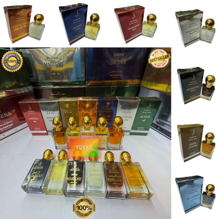 MINYAK ATTAR REX PERFUME 12 ML TANPA ALKOHOL ALCOHOL FREE ATAR OUD