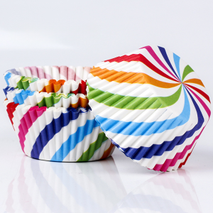 【SG】100Pcs Baking Cups Cupcake Paper Muffin Liners Precut Greaseproof Baking Cups Wrappers Baking Paper Birthday Party Decor