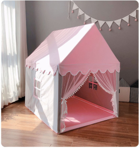Spacious Play Tent for Kids Girls Baby Indoor and Outdoor Playhouse Castle Play Tent Toys Birthday Gift(only tent)