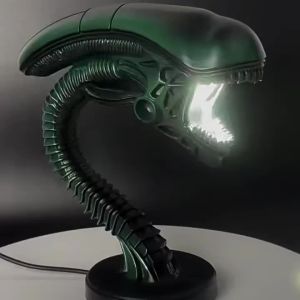 {READY STOCK} ALIEN LAMPS Alien creature lamp stand Bedroom home decor lamps and resin ornaments