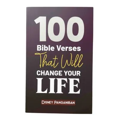 100 Bible Verses That Will Change Your Life (by Disney Panganiban) brand new softcover