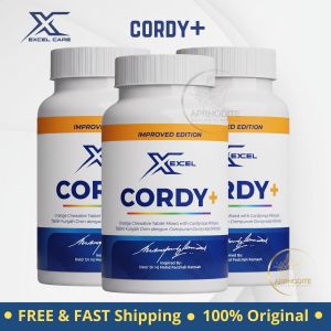 [Jimat] 3x Excel Care CORDY+ (100% Original HQ) Orange Chewable Tablet Inspired by Dato Dr Hj Mohd Fadzilah Kamsah