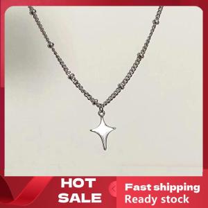 🚚【Local Express Delivery】🚚 Ins Style Simple Trendy Star Choker Necklace Pendant Neck Chain Sweater Chain For Women Men Fashion Party Jewelry Accessories