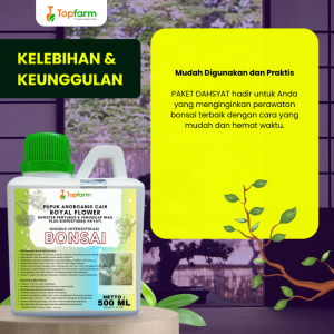 Pupuk Topfarm / Pestisida Topfarm / Pupuk Bonsai Terbaik / Obat Penyubur Tanaman Bonsai / Obat Kambium Bonsai / Paket Obat Bonsai / Obat Hama Tanaman Bonsai / Pupuk Khusus Tanaman Bonsai