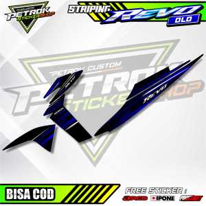 STRIPING VARIASI HONDA REVO OLD / STICKER LIST VARIASI MOTOR REVO OLD