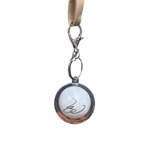 Túi xách Keyring trang trí chữ ký pingpong móc khóa bóng Túi Đính Mặt dây Charm Mặt dây chuyền Keychain trang trí quà tặng