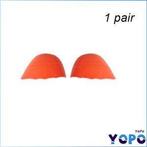 YoPo Sponge Forefoot Pad Adjust Shoe Size Sweatproof Relieve Foot Discomfort Soft Pad Black/Orange